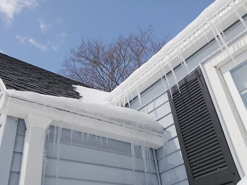 Ice dam removal services